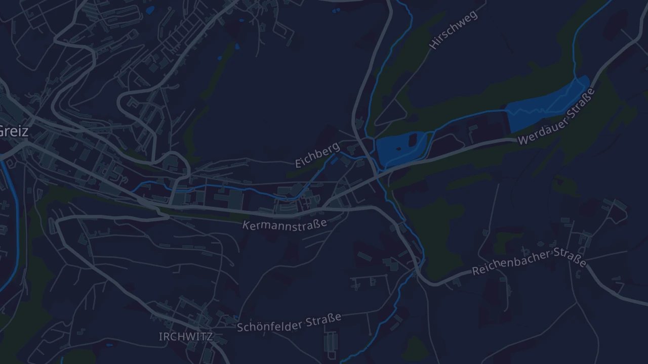 Karte von Greiz