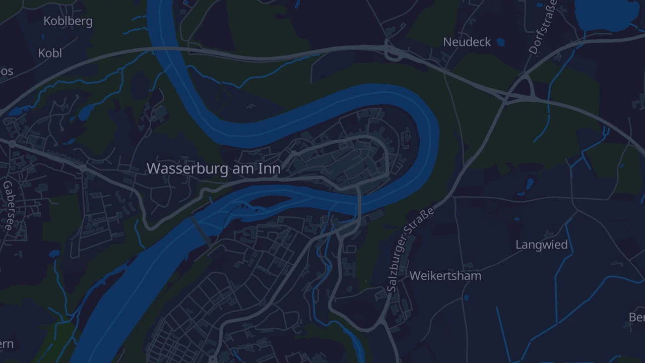 Karte von Wasserburg am Inn