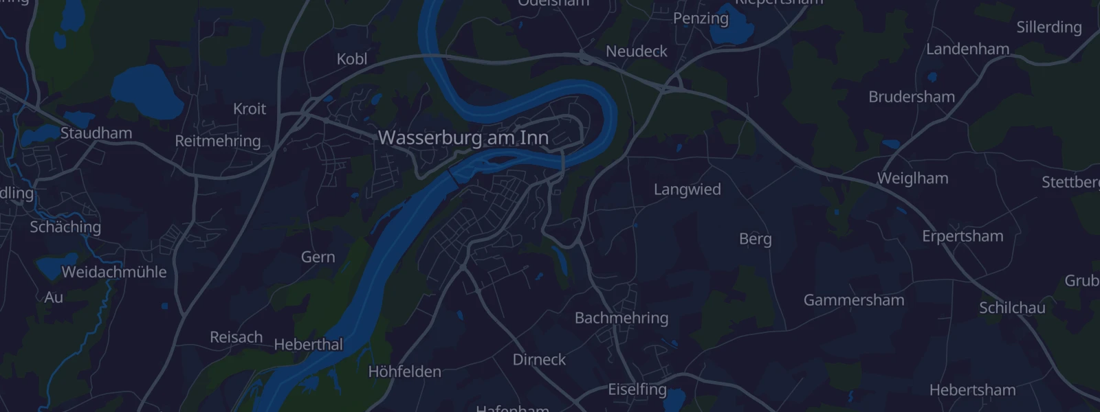 Karte von Wasserburg