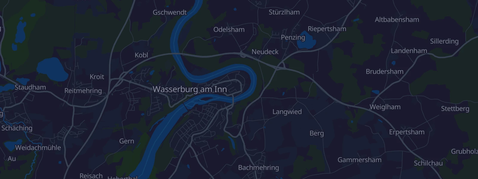 Karte von Wasserburg a. Inn