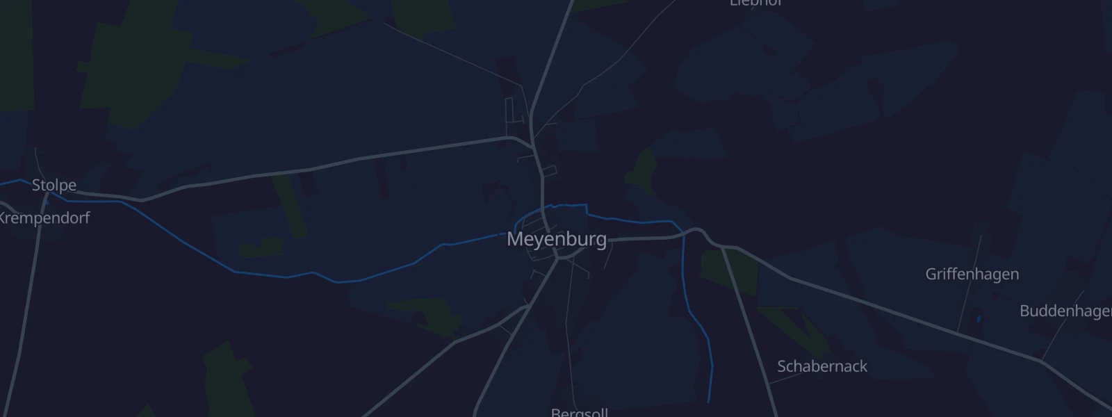 Karte von Meyenburg