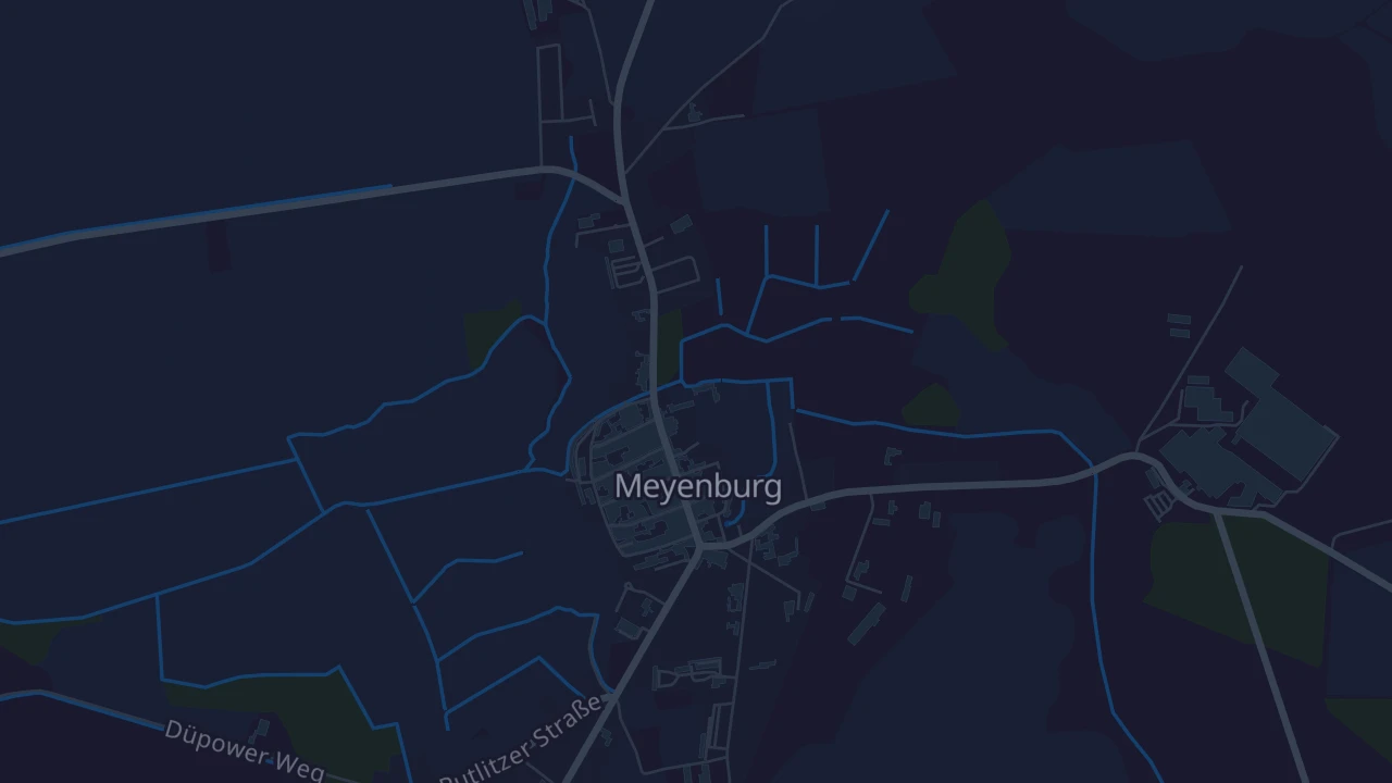Karte von Meyenburg