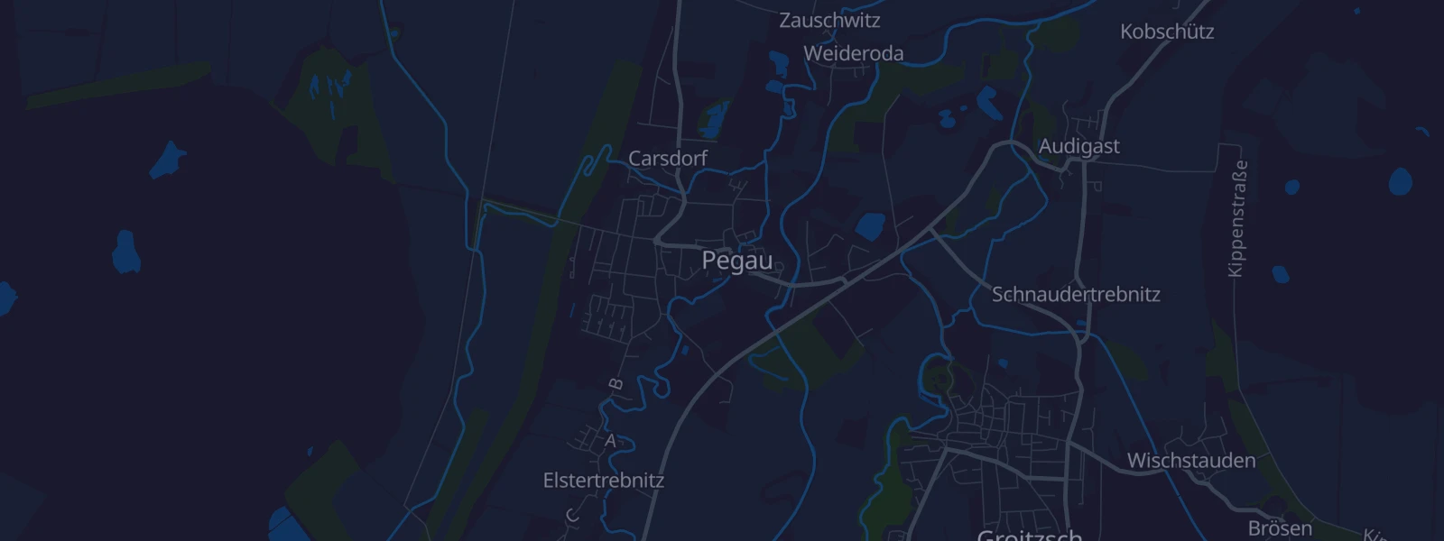 Karte von Pegau