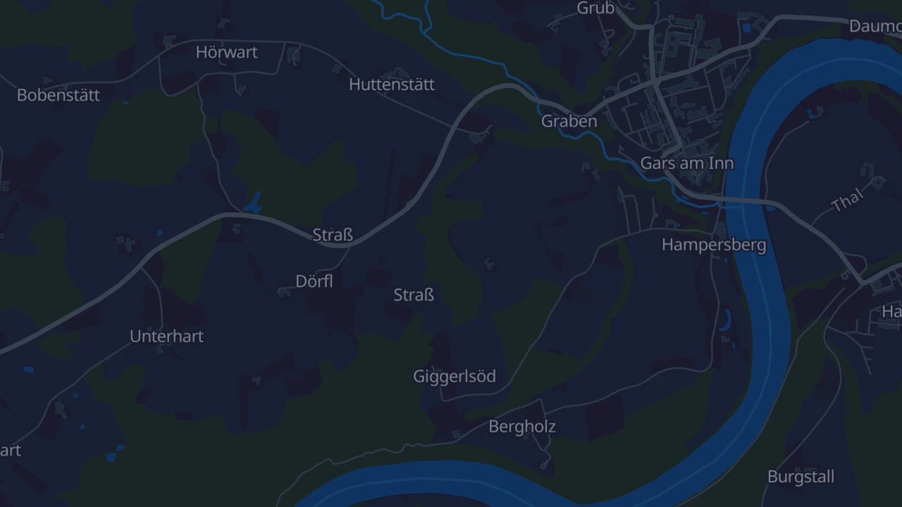 Karte von Gars am Inn