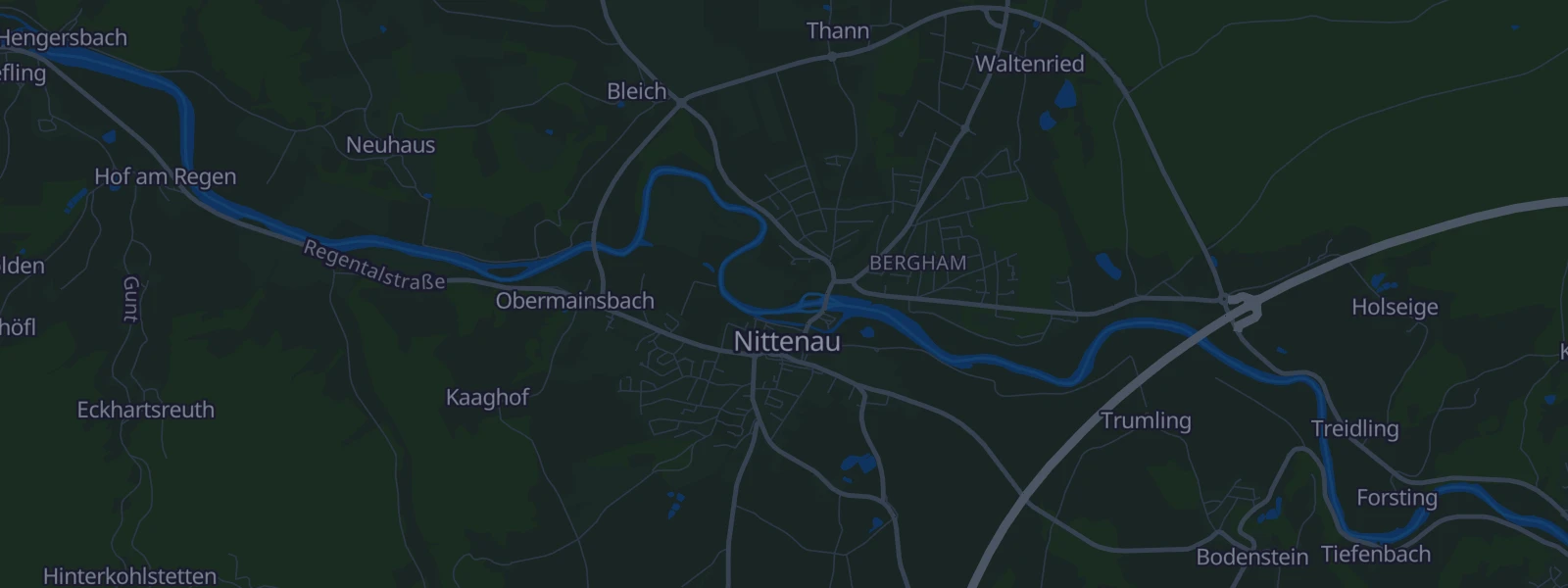 Karte von Nittenau