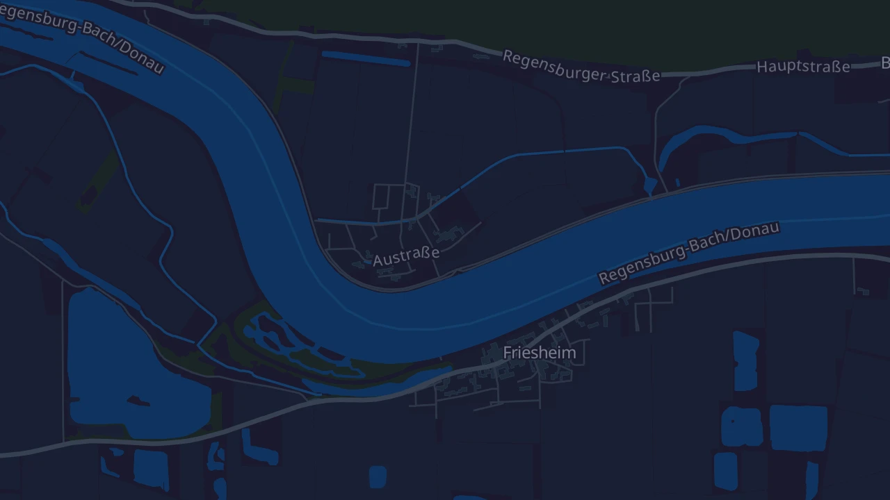 Karte von Bach a. d. Donau