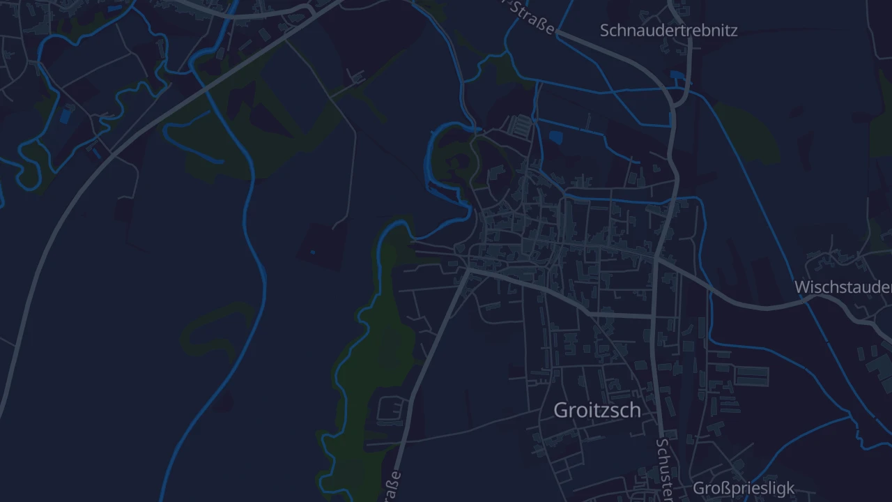 Karte von Groitzsch