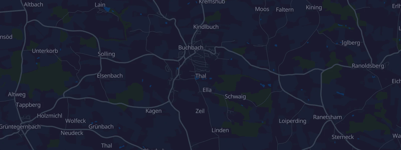 Karte von Buchbach