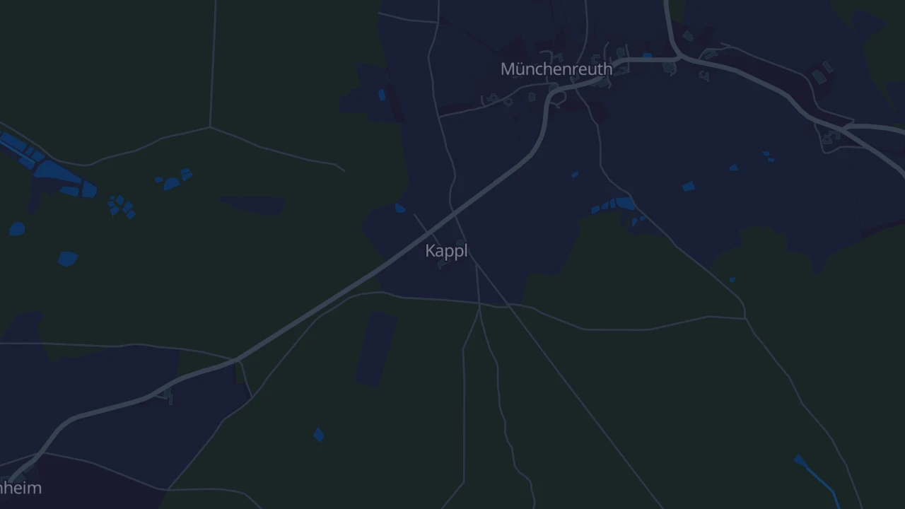 Karte von Waldsassen