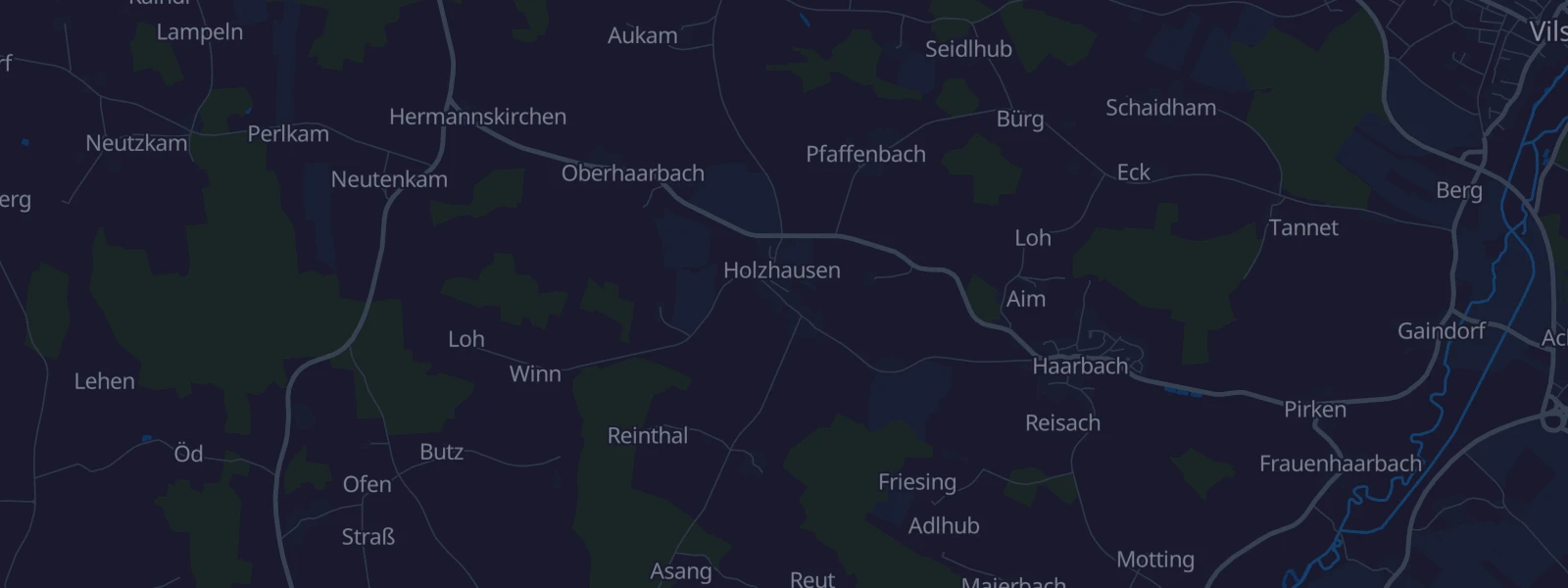 Karte von Geisenhausen
