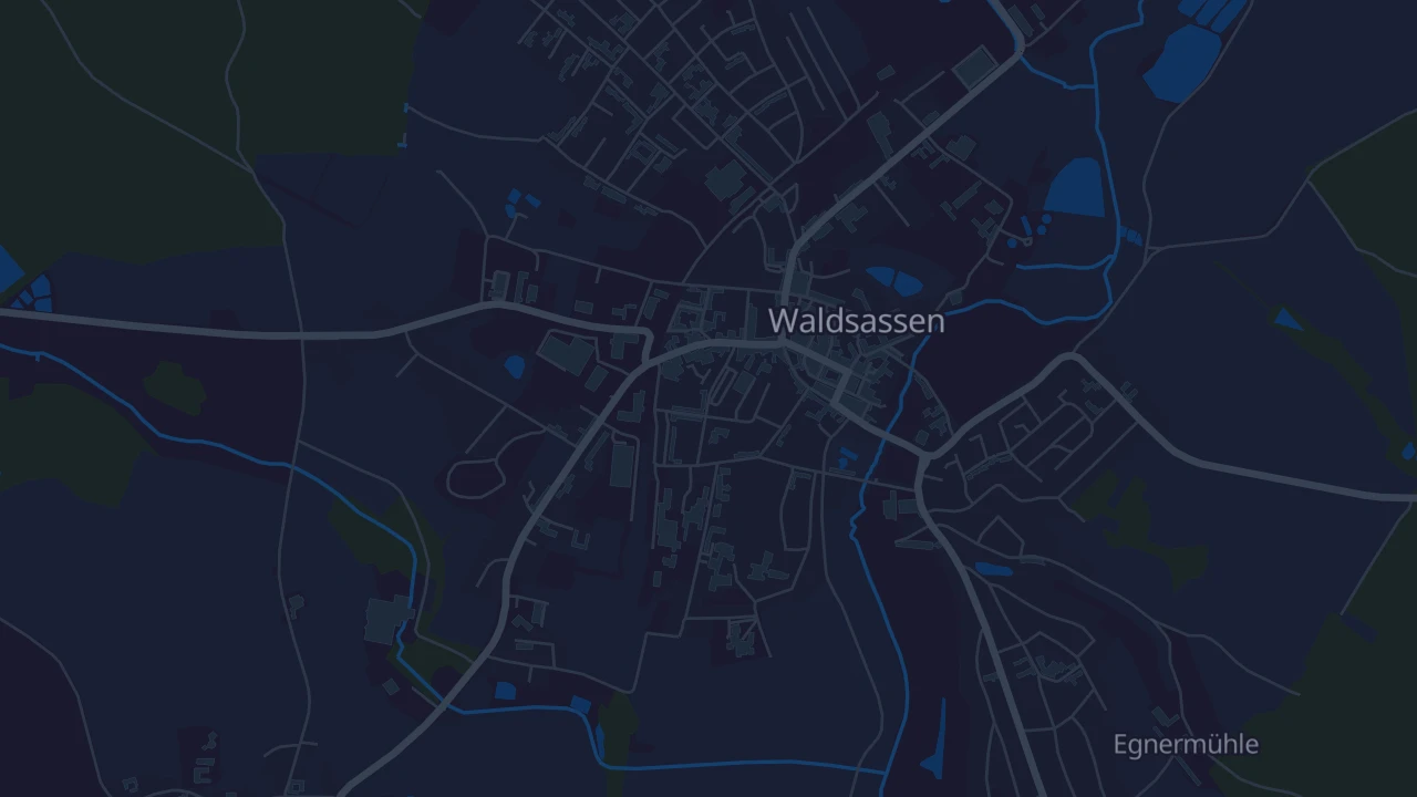 Karte von Waldsassen