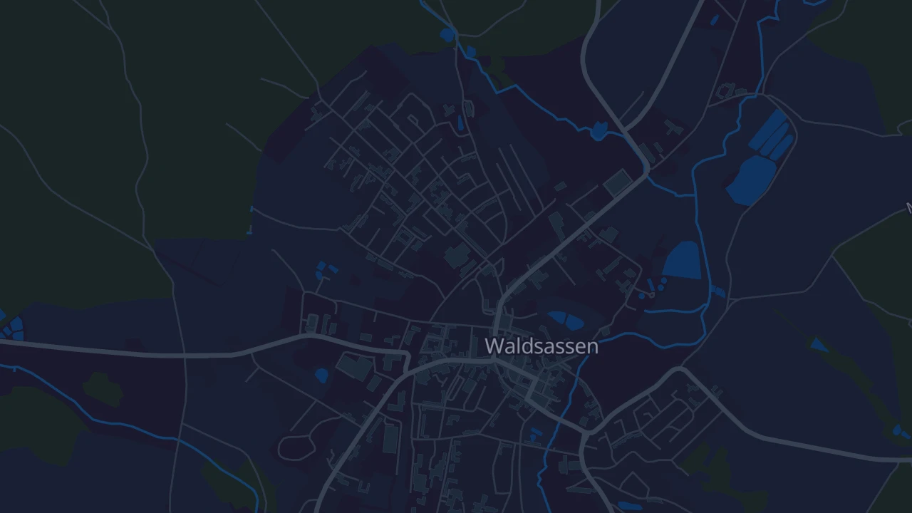 Karte von Waldsassen