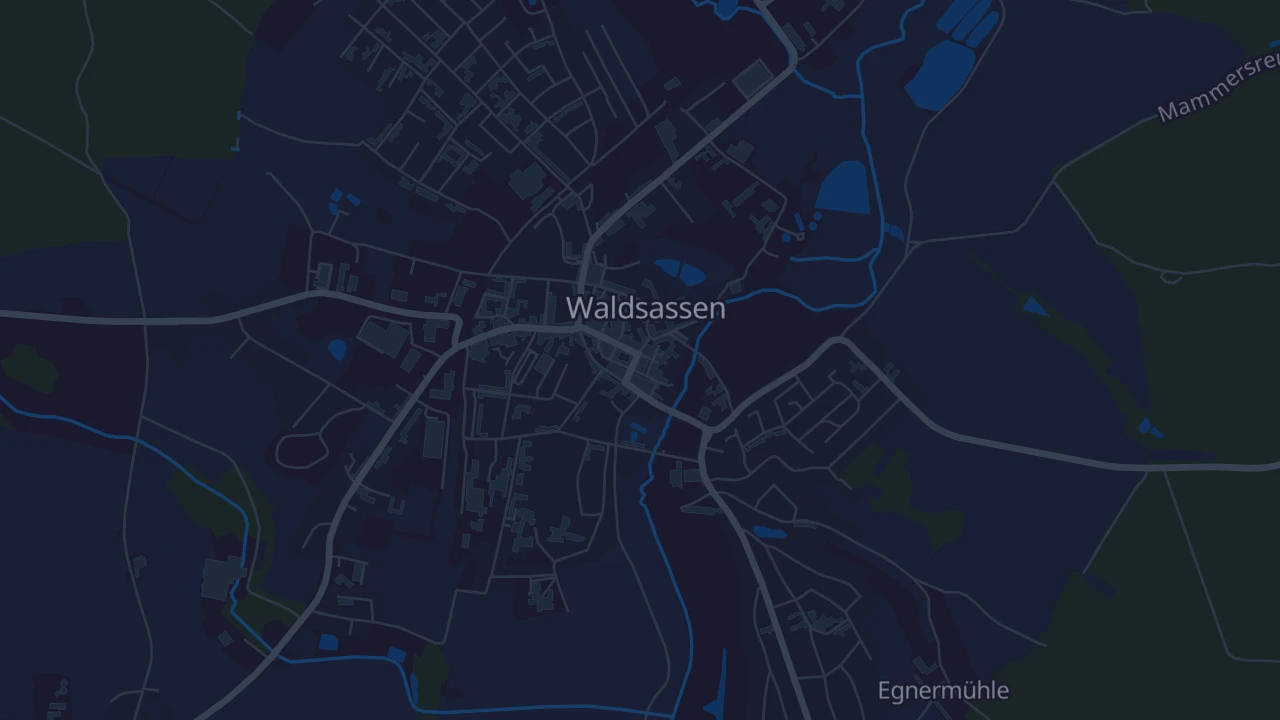 Karte von Waldsassen