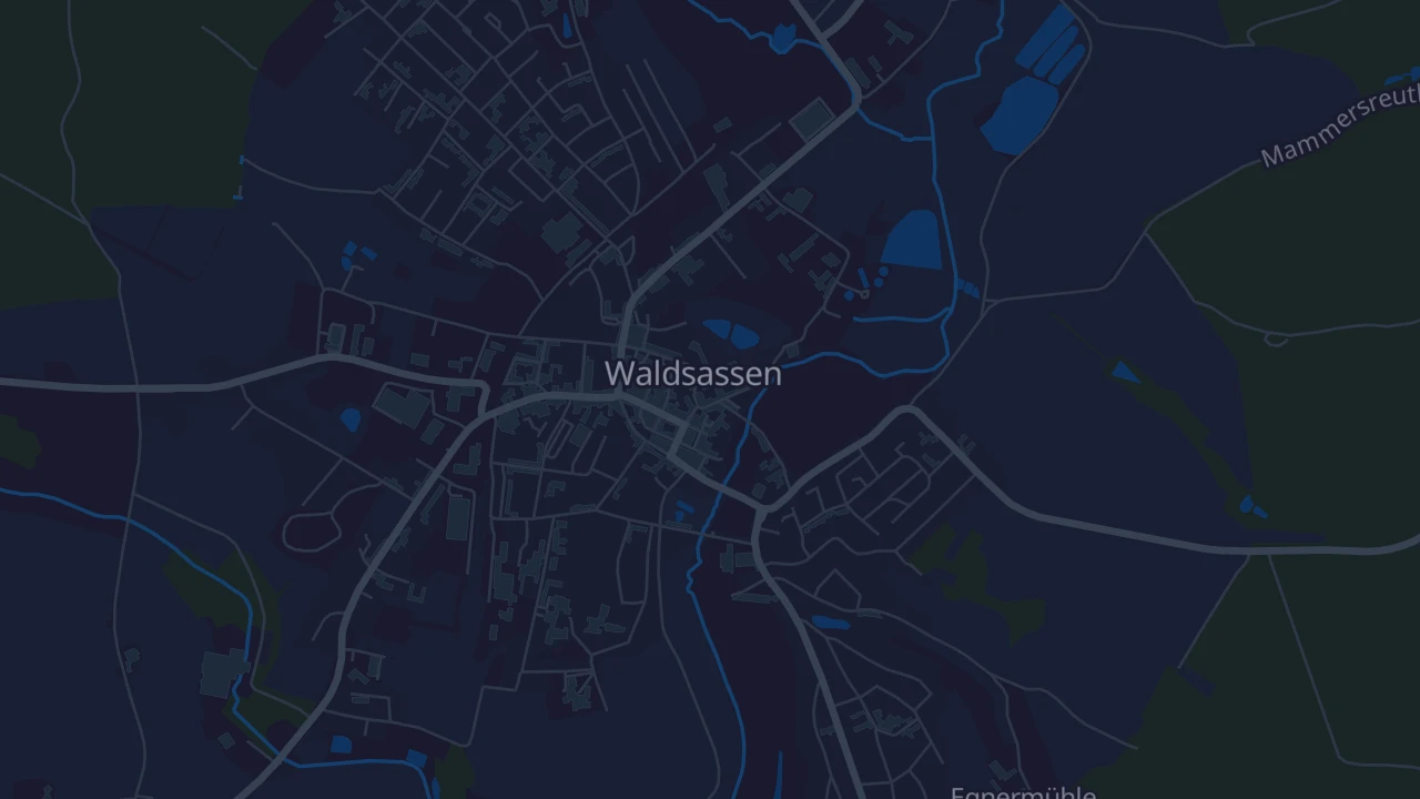 Karte von Waldsassen