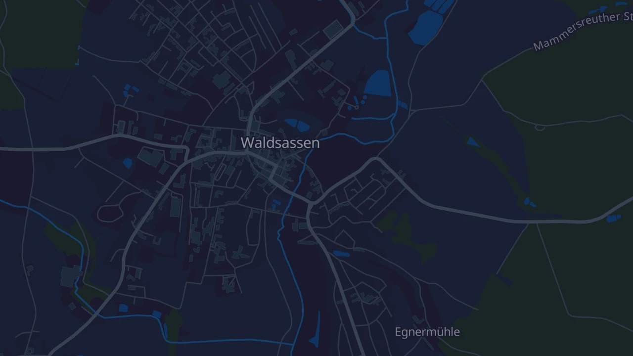 Karte von Waldsassen
