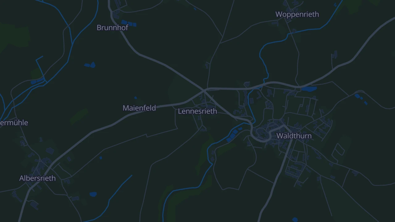 Karte von Waldthurn