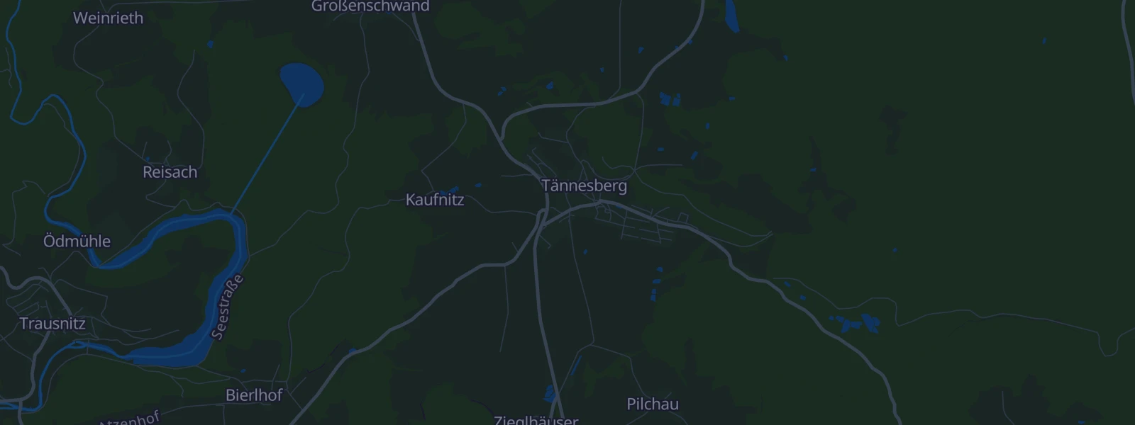 Karte von Tännesberg