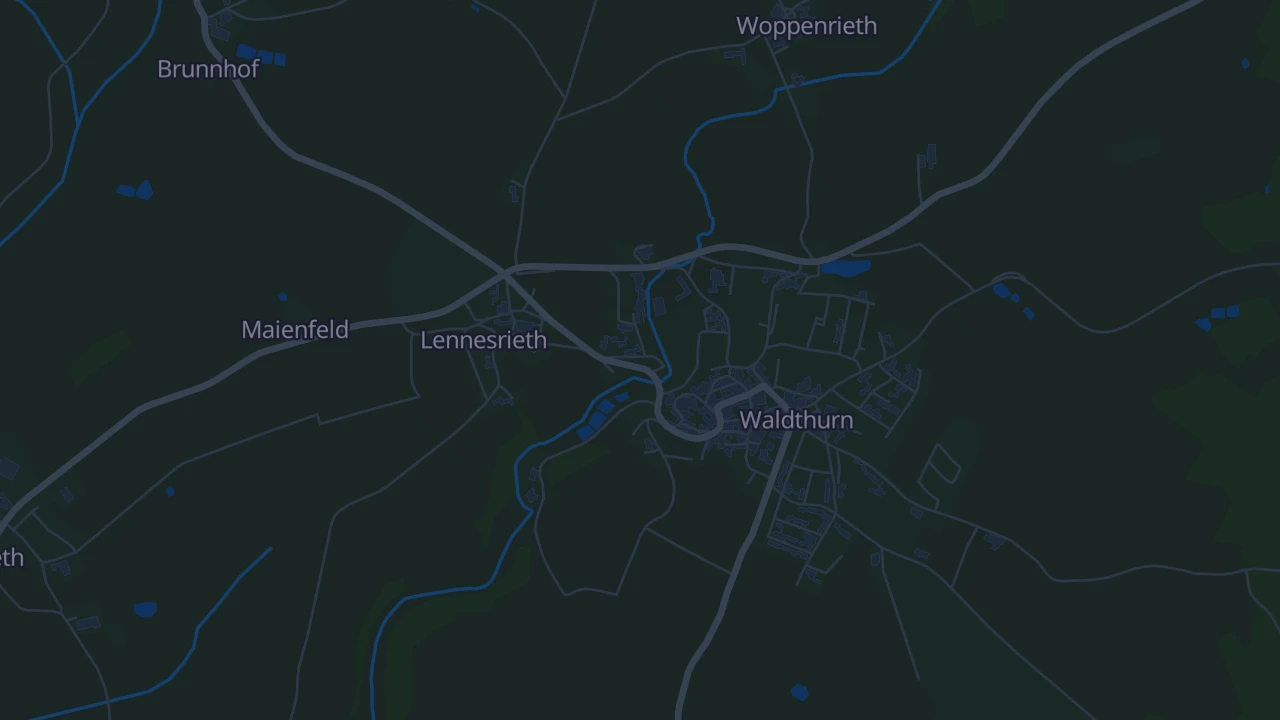 Karte von Waldthurn
