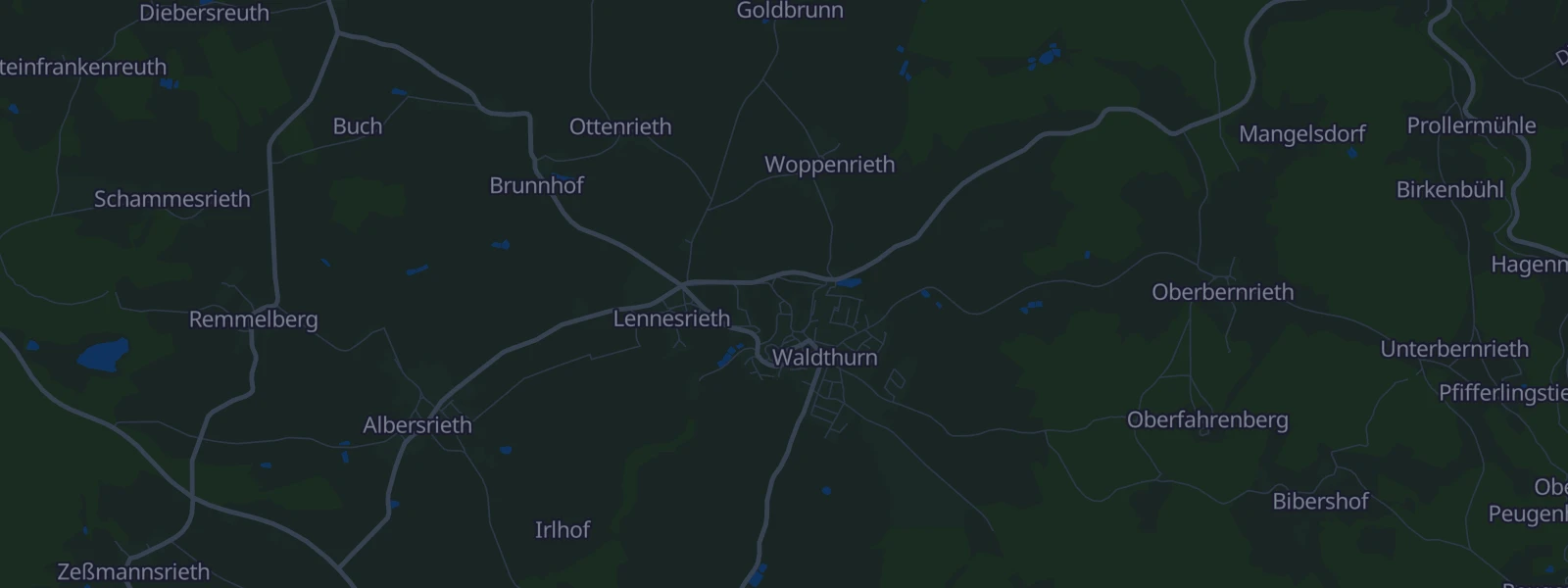 Karte von Waldthurn