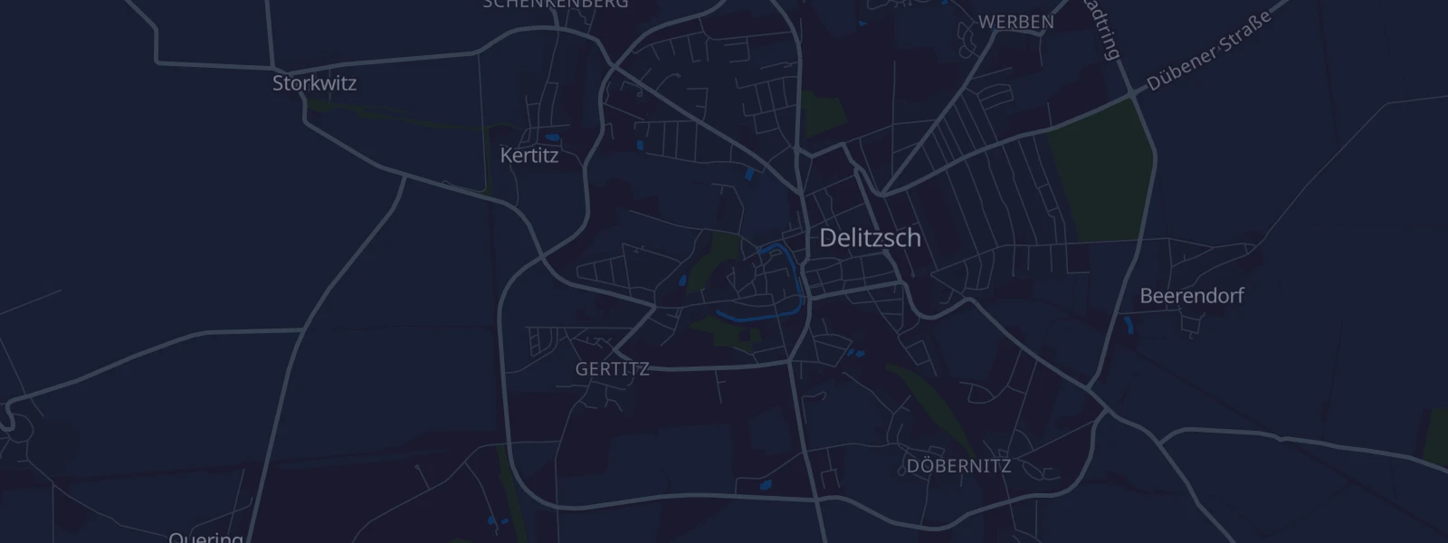 Karte von Delitzsch