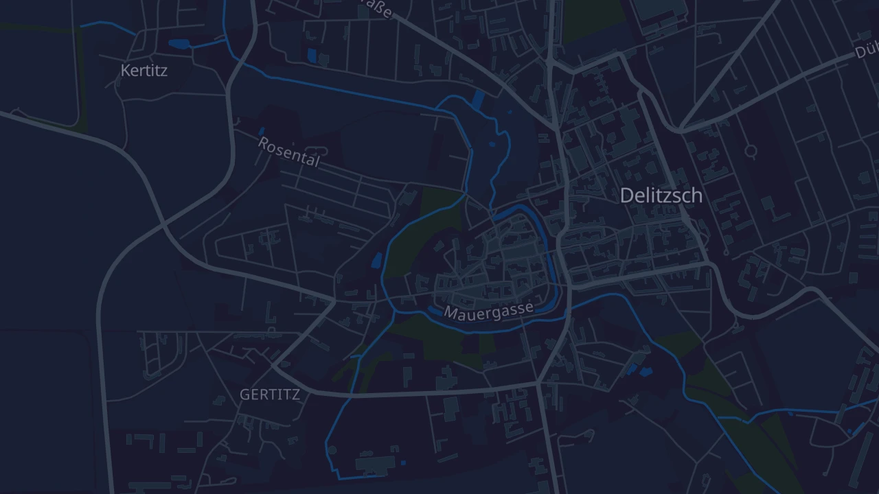 Karte von Delitzsch