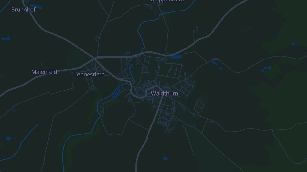 Karte von Waldthurn