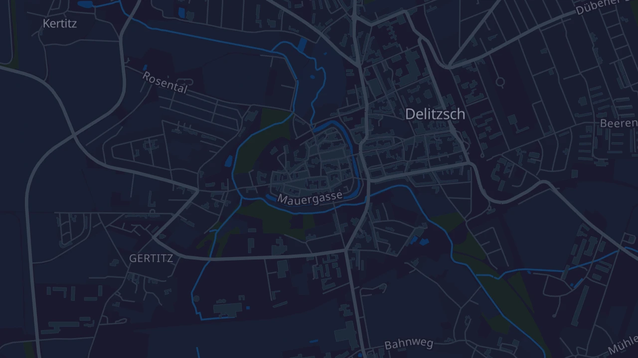 Karte von Delitzsch