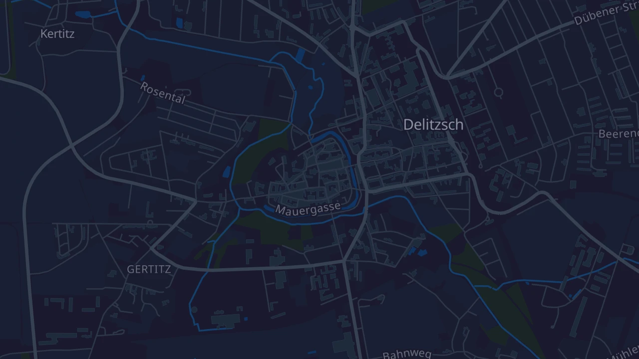 Karte von Delitzsch