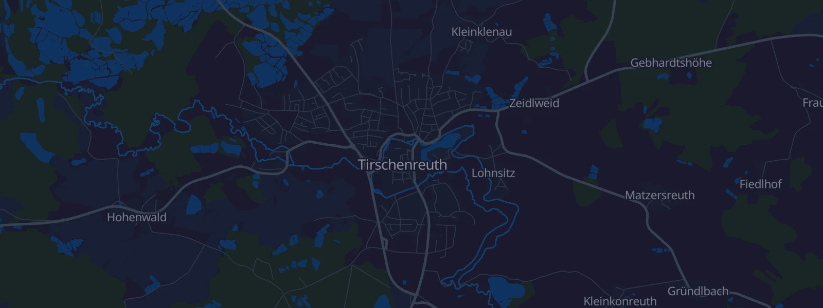 Karte von Tirschenreuth