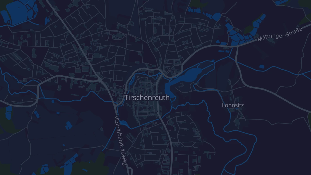 Karte von Tirschenreuth