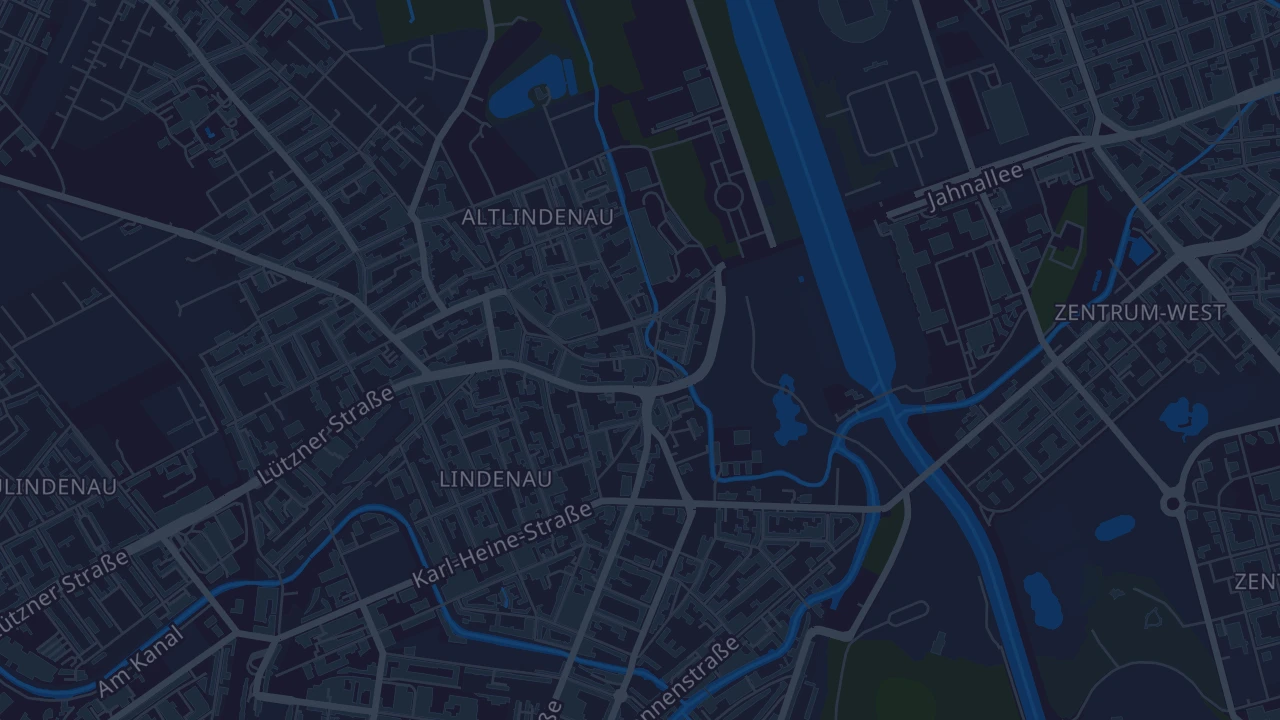 Karte von Leipzig