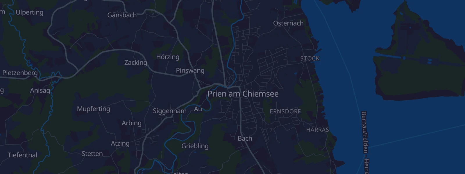 Karte von Prien am Chiemsee