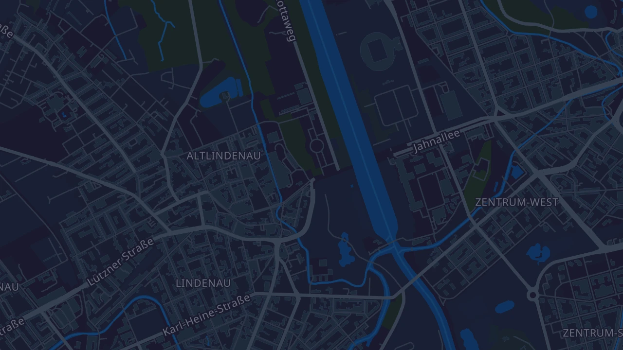 Karte von Leipzig