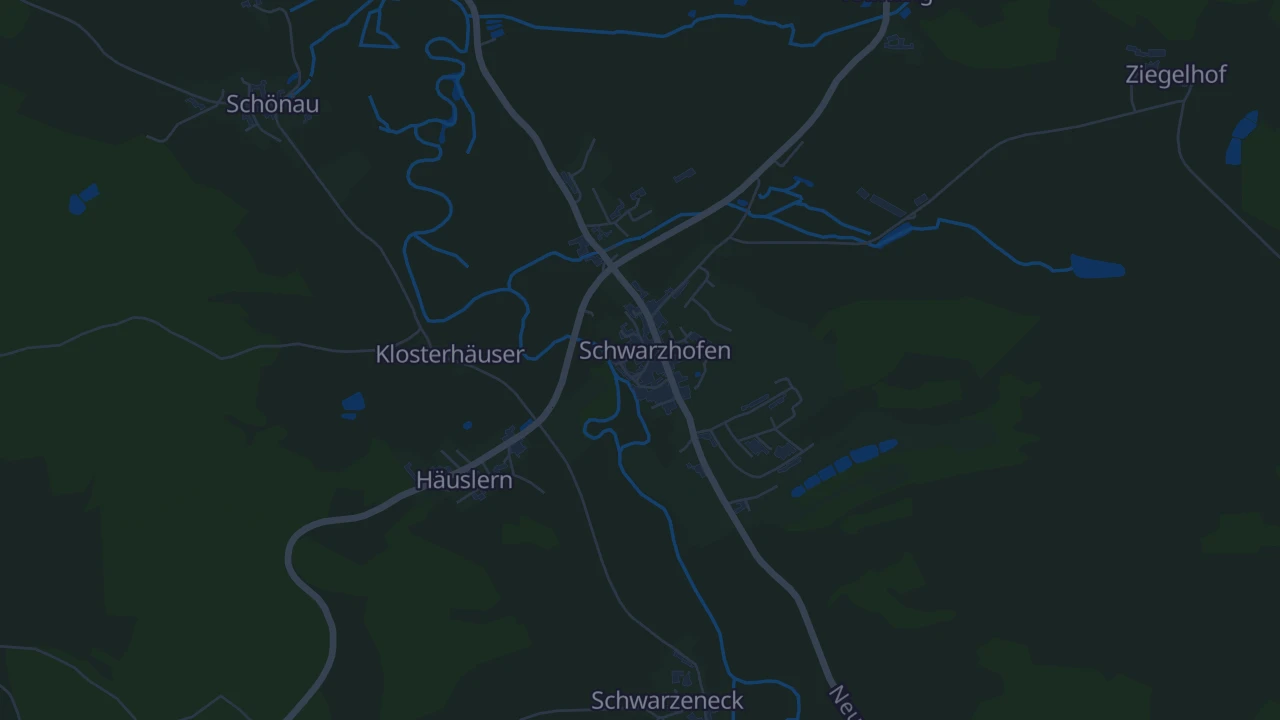 Karte von Schwarzhofen