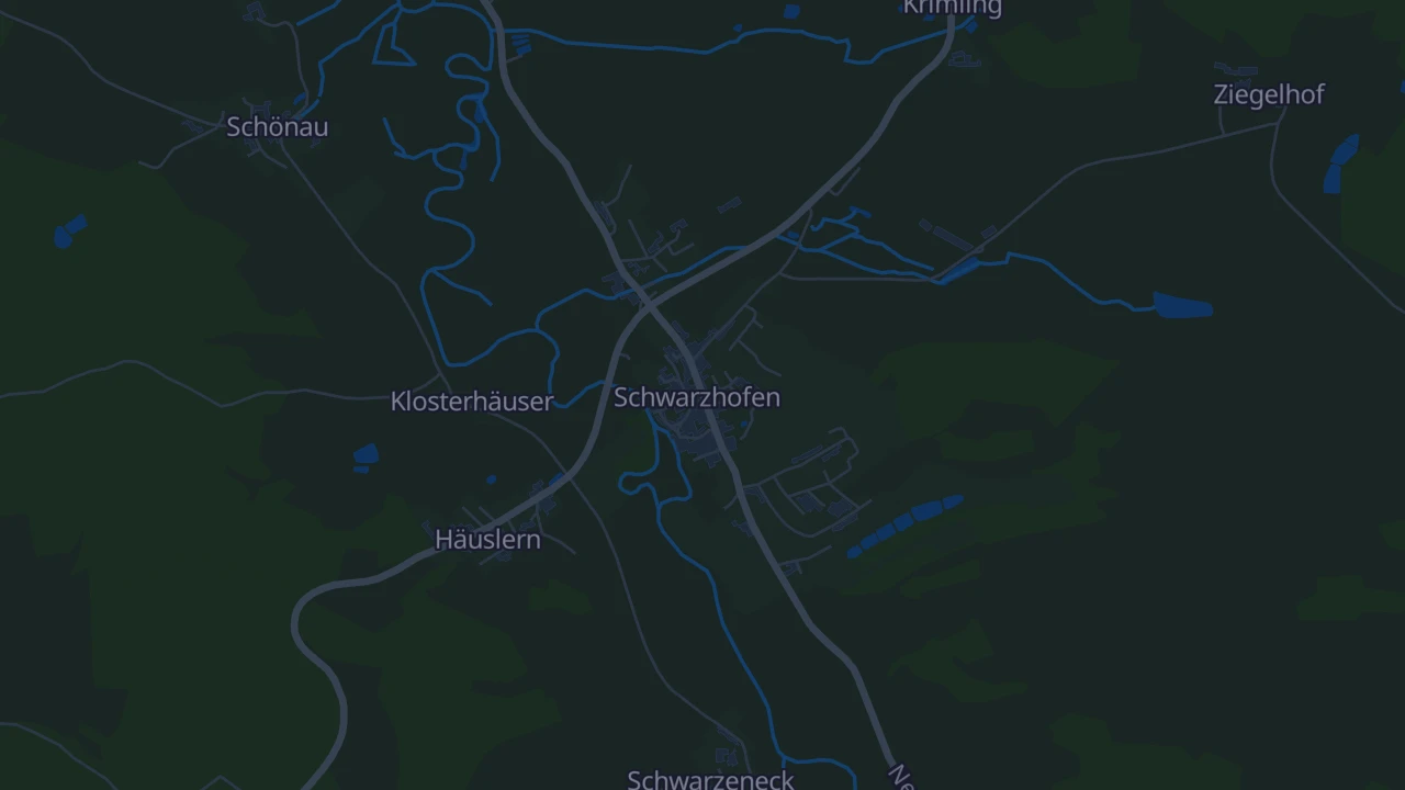 Karte von Schwarzhofen