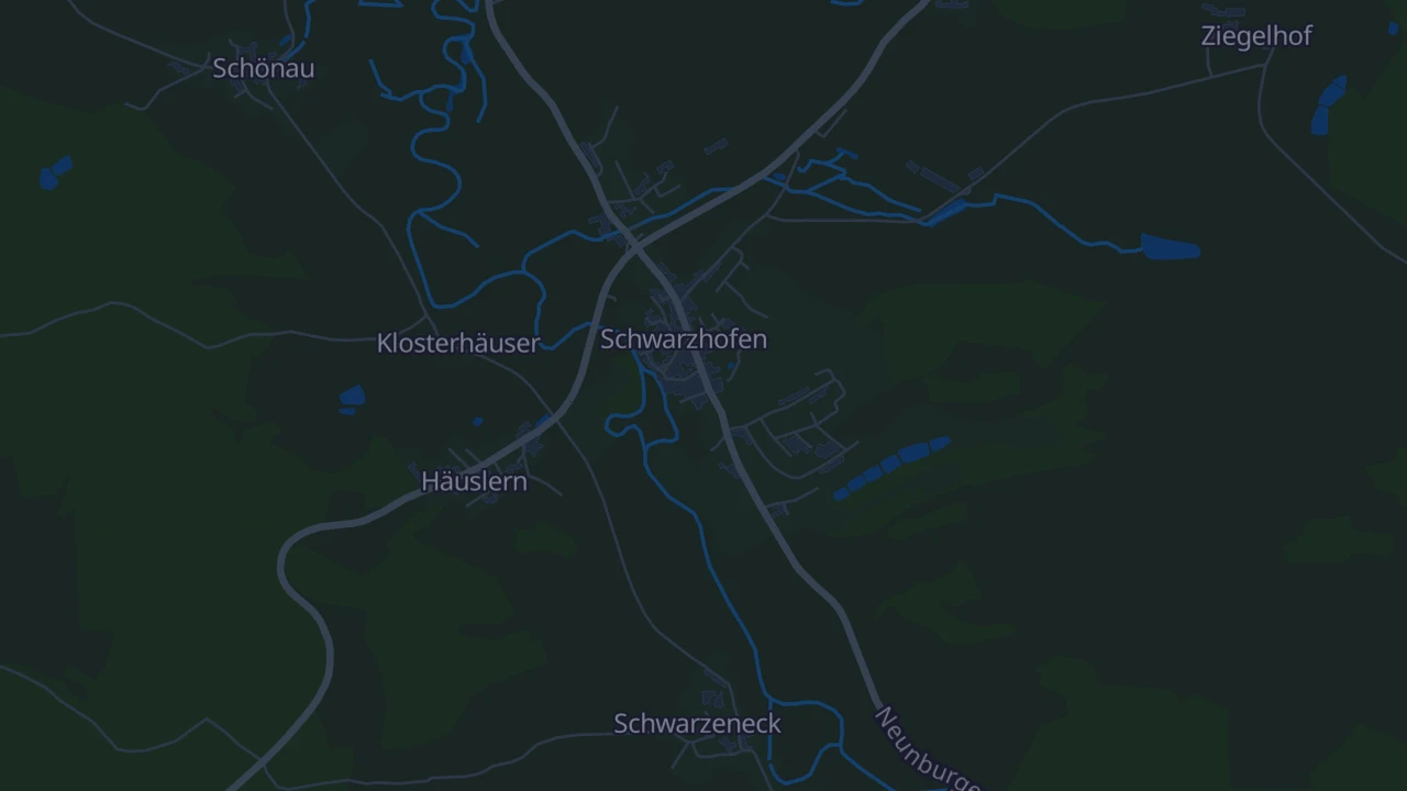 Karte von Schwarzhofen