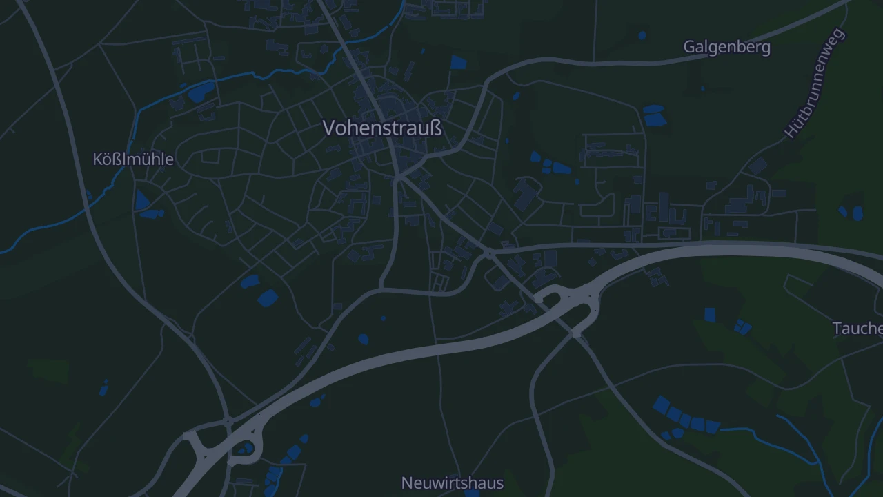 Karte von Vohenstrauß
