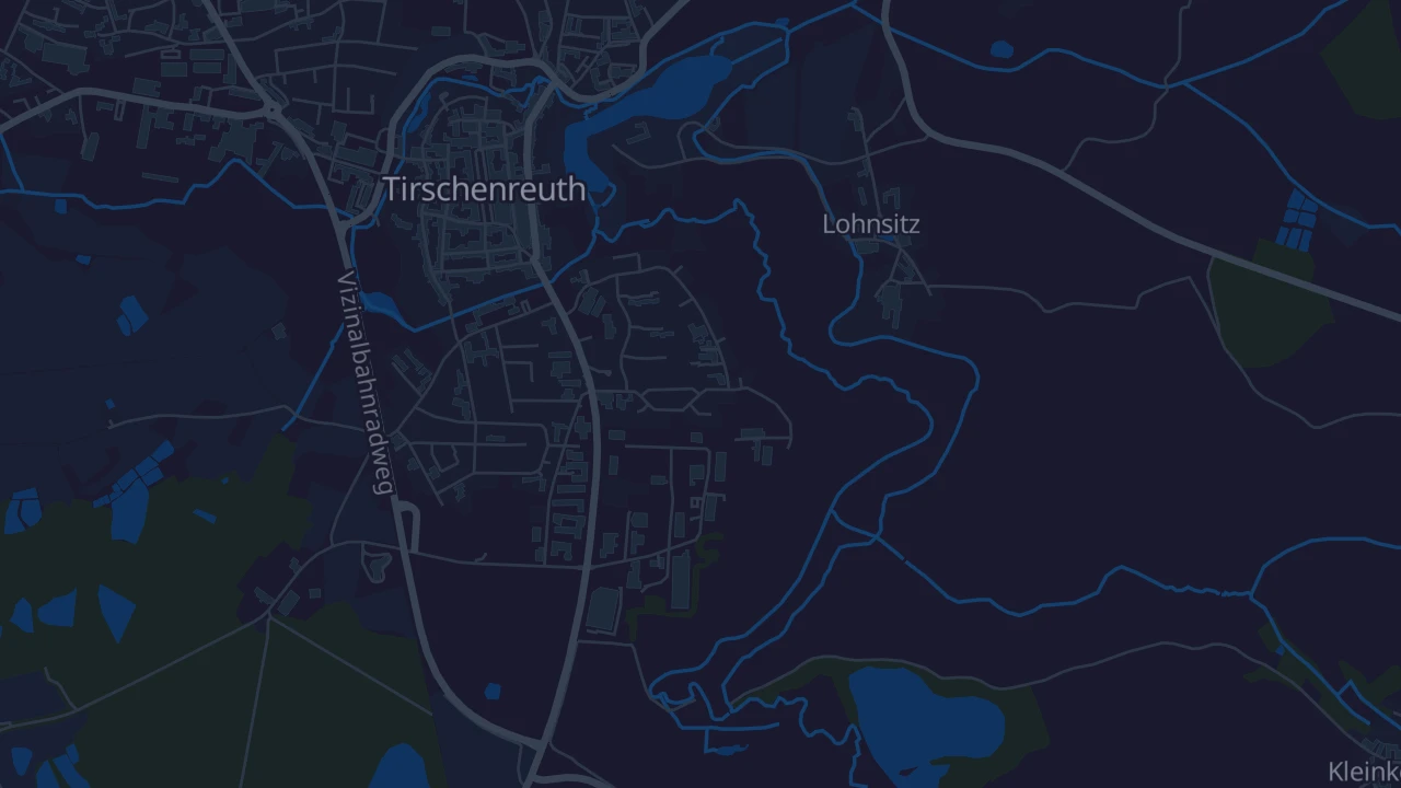 Karte von Tirschenreuth