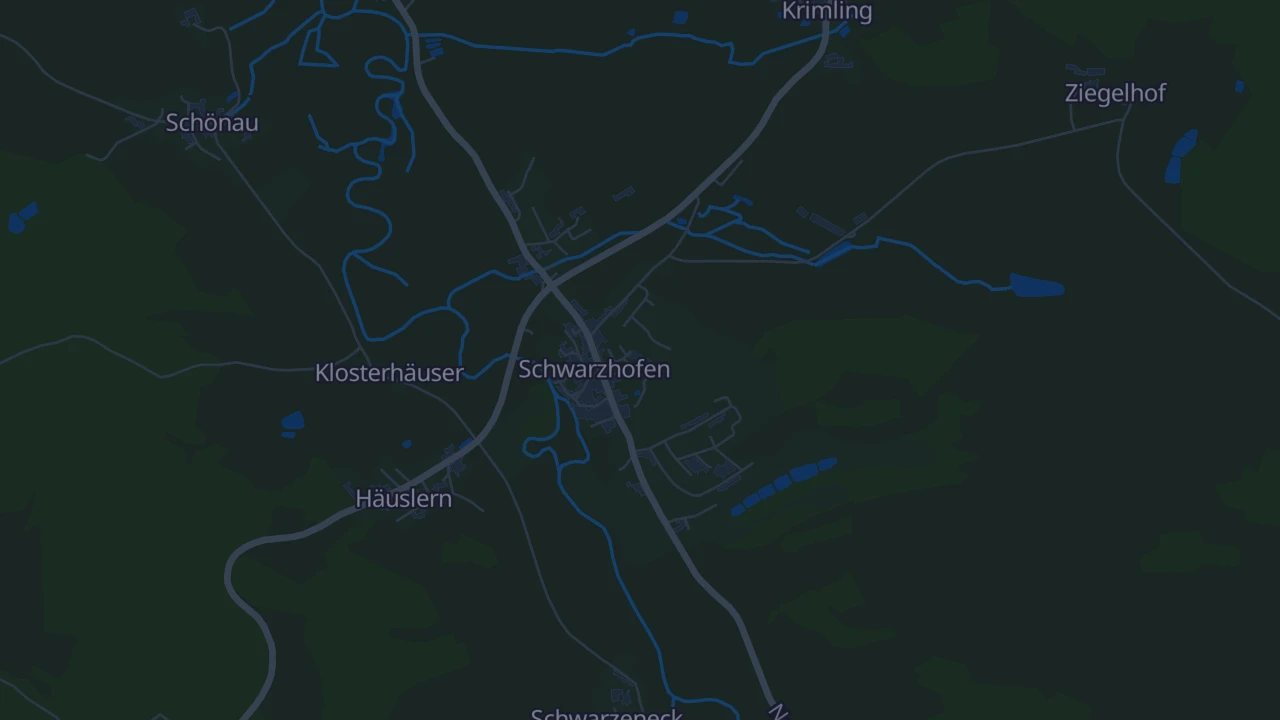 Karte von Schwarzhofen