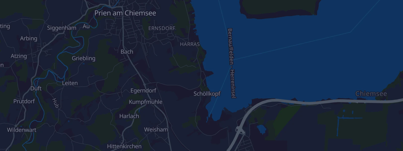 Karte von Prien a. Chiemsee