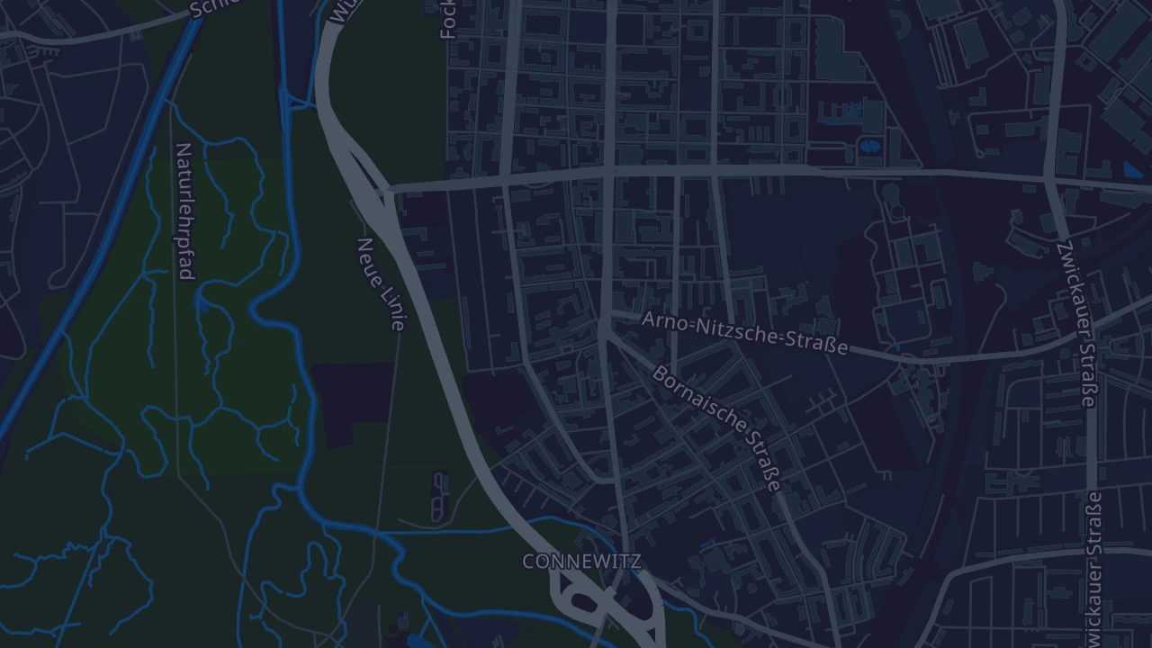 Karte von Leipzig