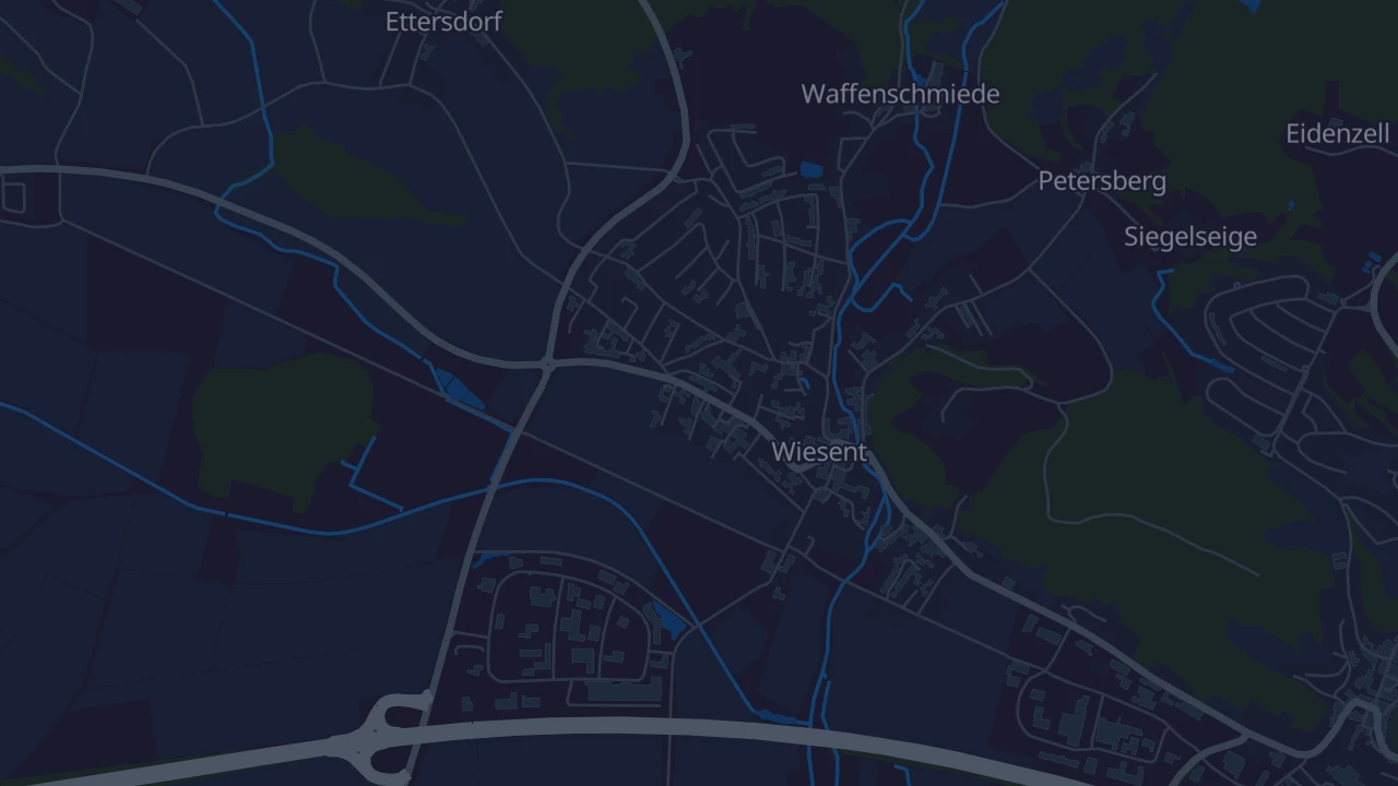 Karte von Wiesent