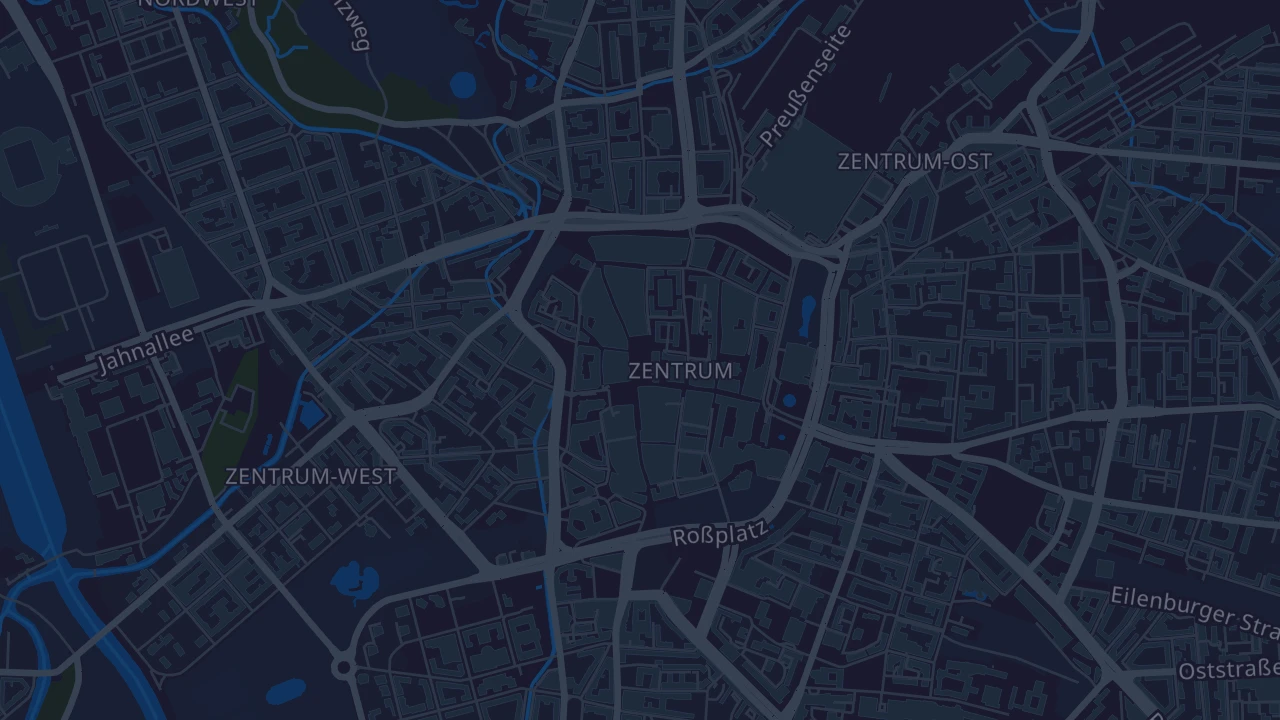 Karte von Leipzig