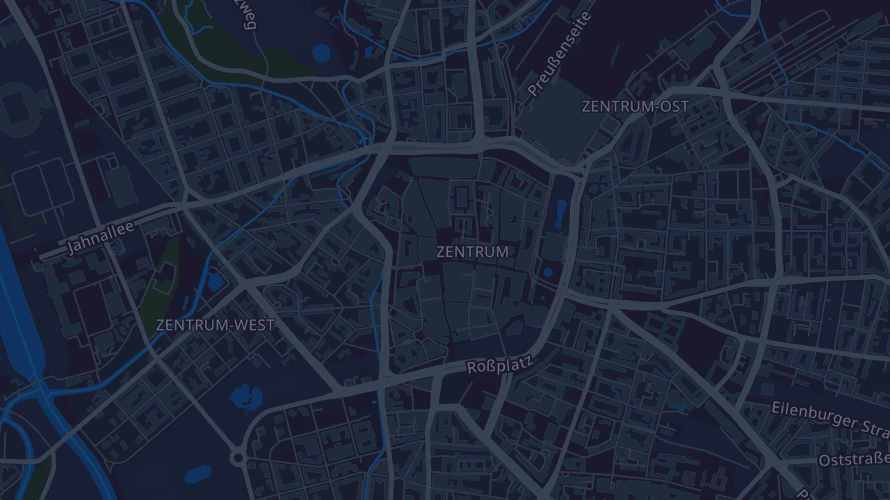 Karte von Leipzig