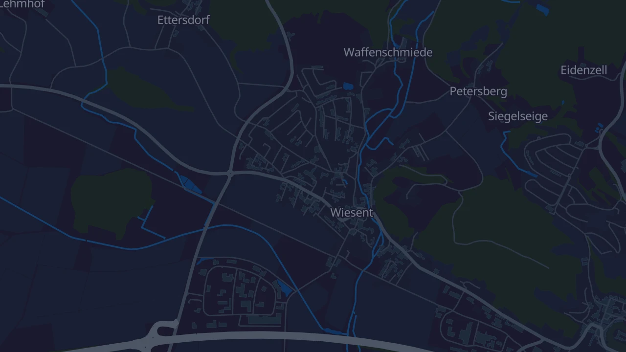 Karte von Wiesent