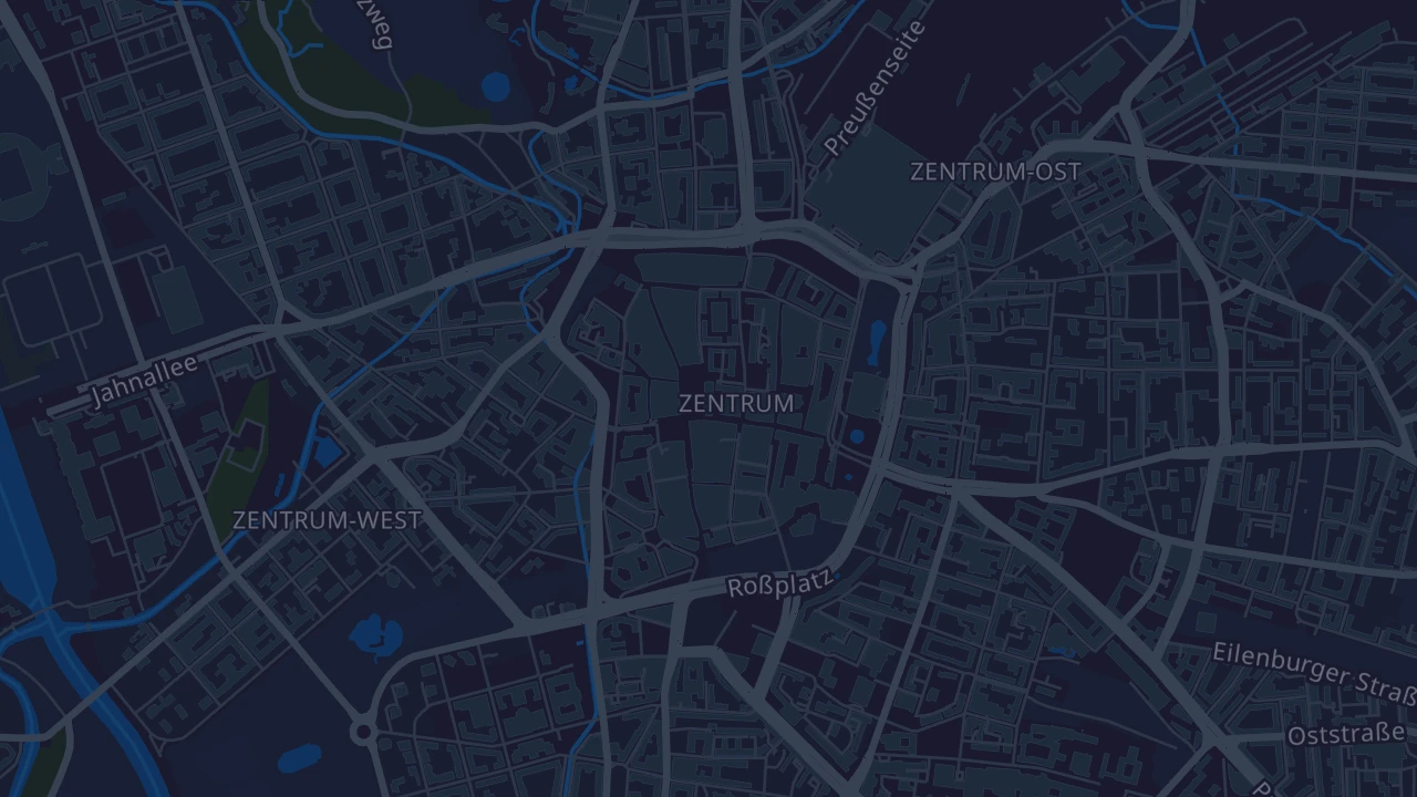 Karte von Leipzig