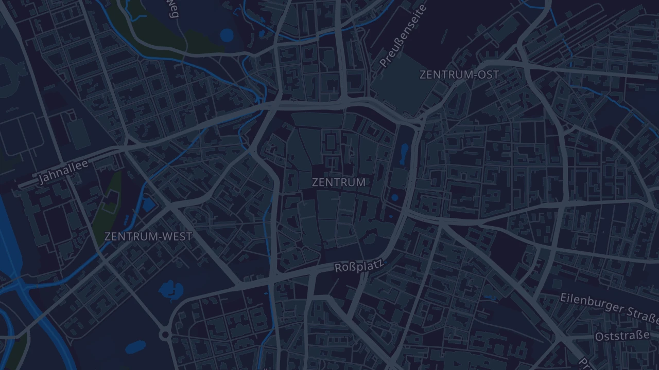 Karte von Leipzig