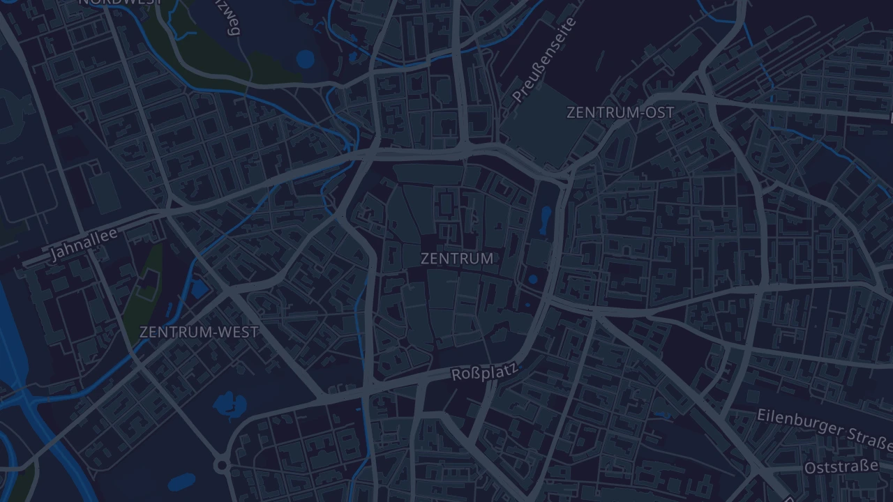Karte von Leipzig