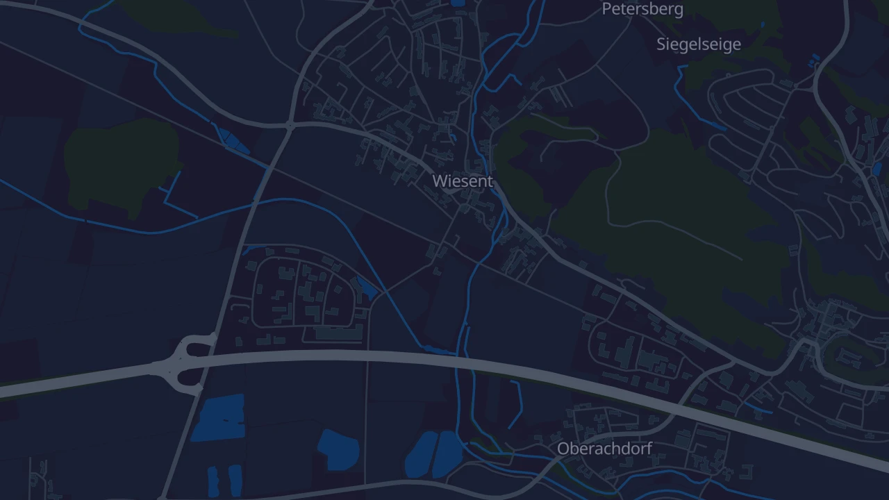 Karte von Wiesent