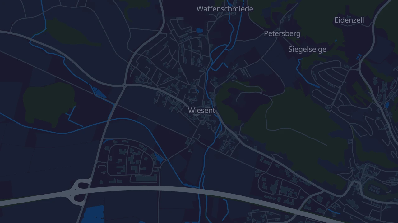Karte von Wiesent